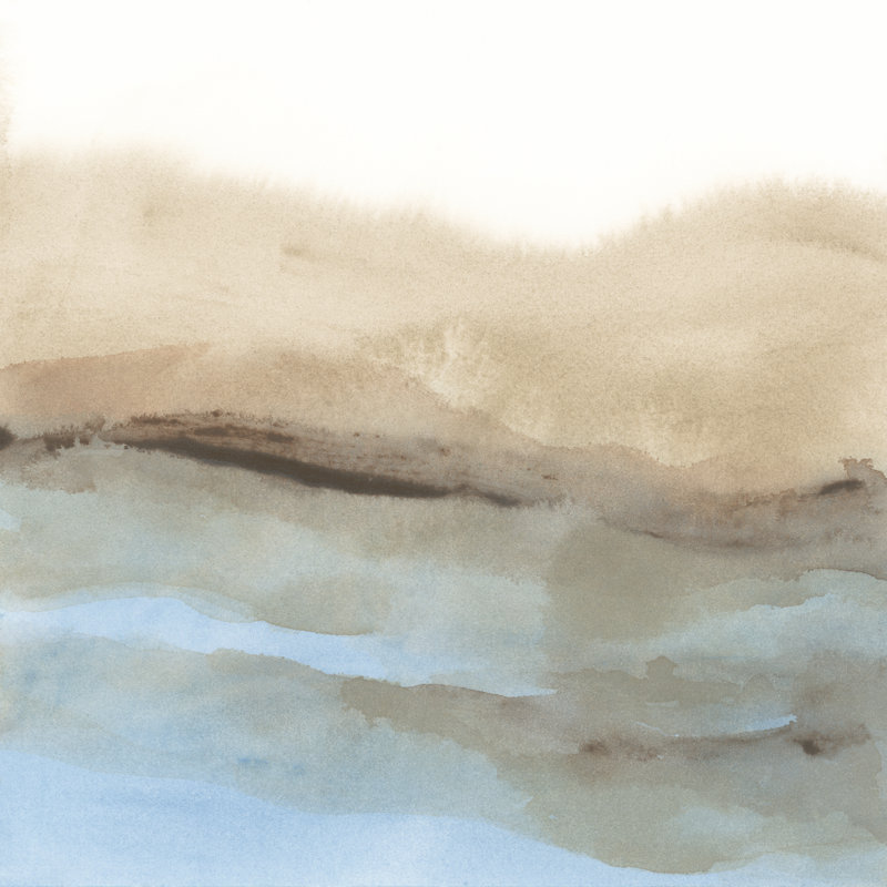 Wave Strata I sur toile, H 12 po x l 12 po