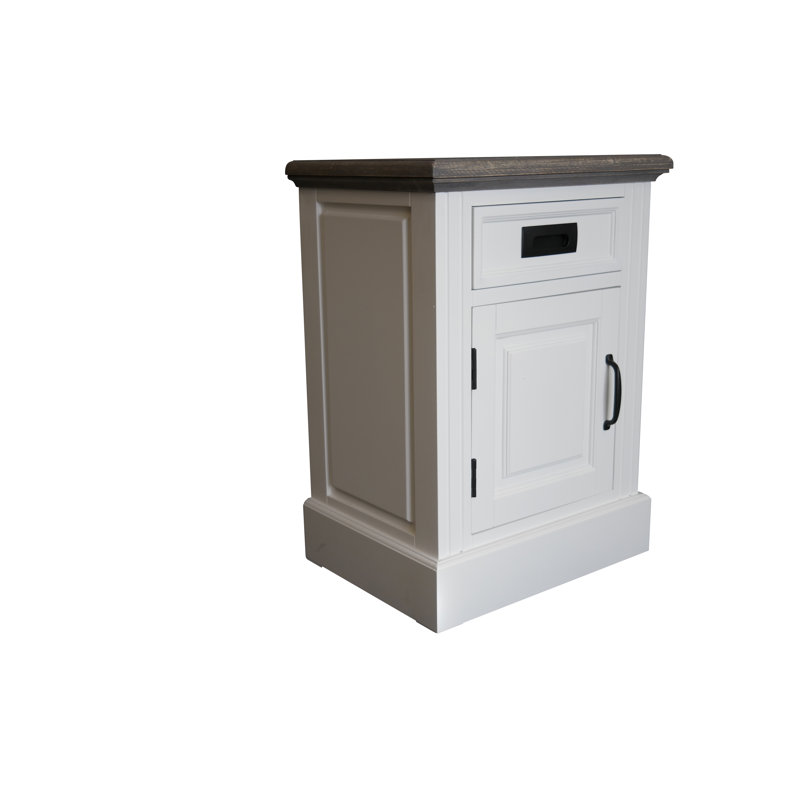 Valleywood 46 cm W Bedside Table