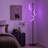 Saturn 66 in. Modern LED Floor Lamp with 3 Color-Changing RGB Ring Lights
