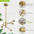 6 - Light Dimmable Sputnik Spider Chandelier-996105782