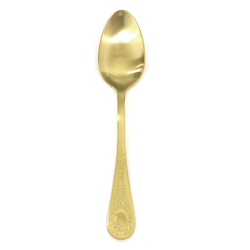 Diana Table Spoon - 12 Pieces, Ice Gold