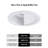 5CCT 2" LED Recessed Light with Night Light, Anti-Glare, Dimmable