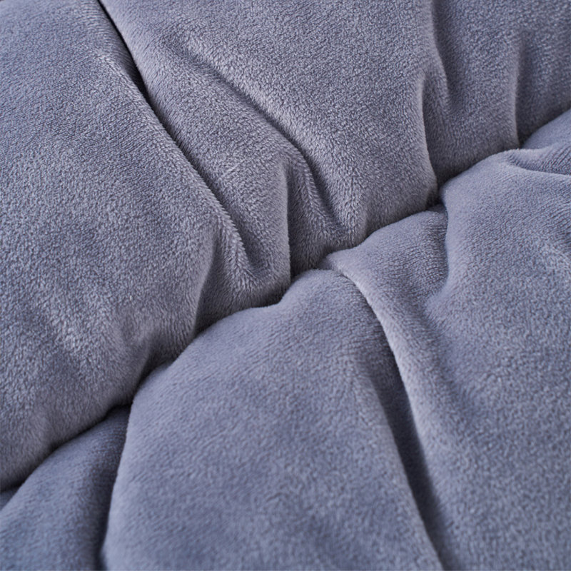 Soft Plush Anti-Slip Seat Cushion with Elastic Straps