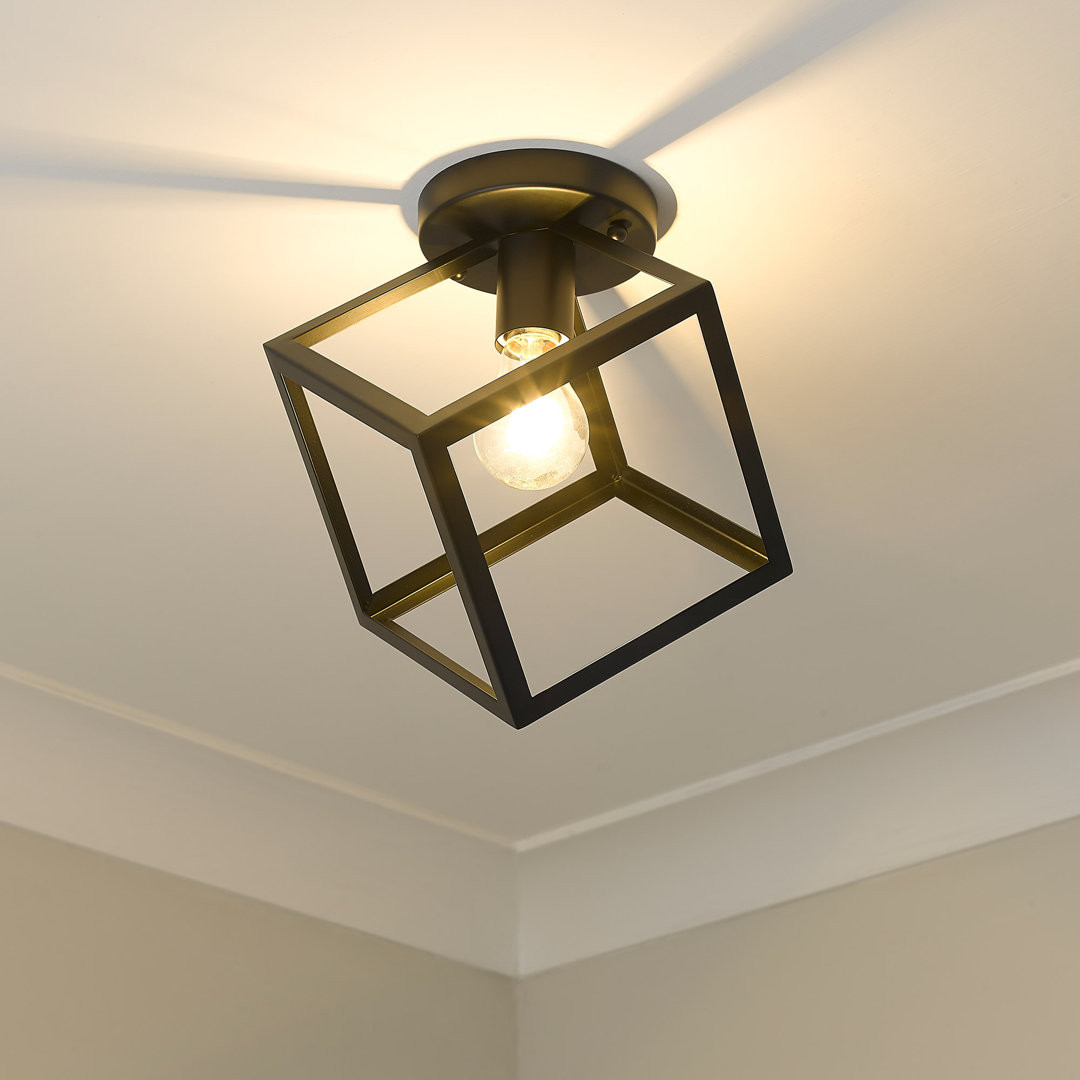 Calliope 1 -Light 11.25" Flush Mount Zipcode Design™ 