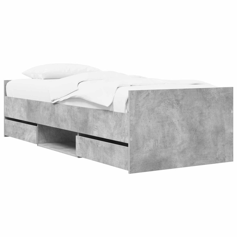 Bed Frame, Artisan Oak