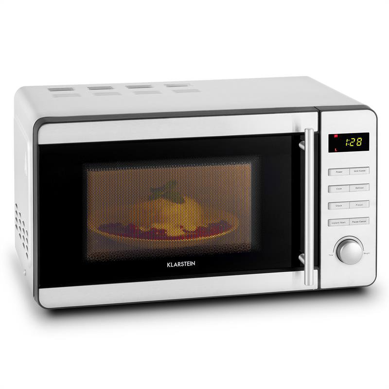 Klarstein 44.5cm 20m³ L 1000W - Watt Countertop Microwave