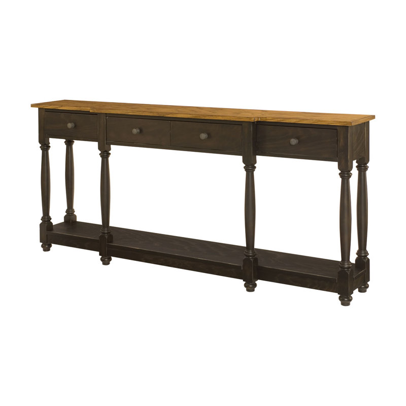 Console en bois massif 70 po Coffey