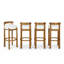 Ensemble de 4 tabourets de bar Snowdrift-130482798