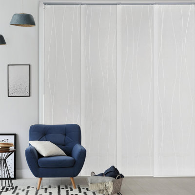 Semi Sheer Paper Vertical blind