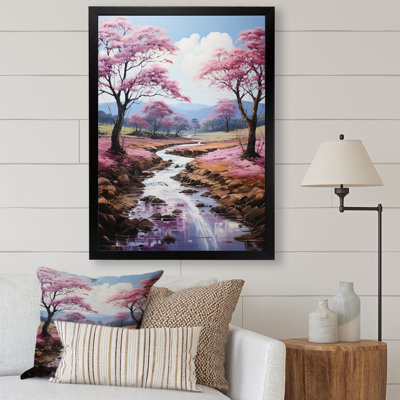 Bailei " Countryside Pink Blossoming Countryside I "