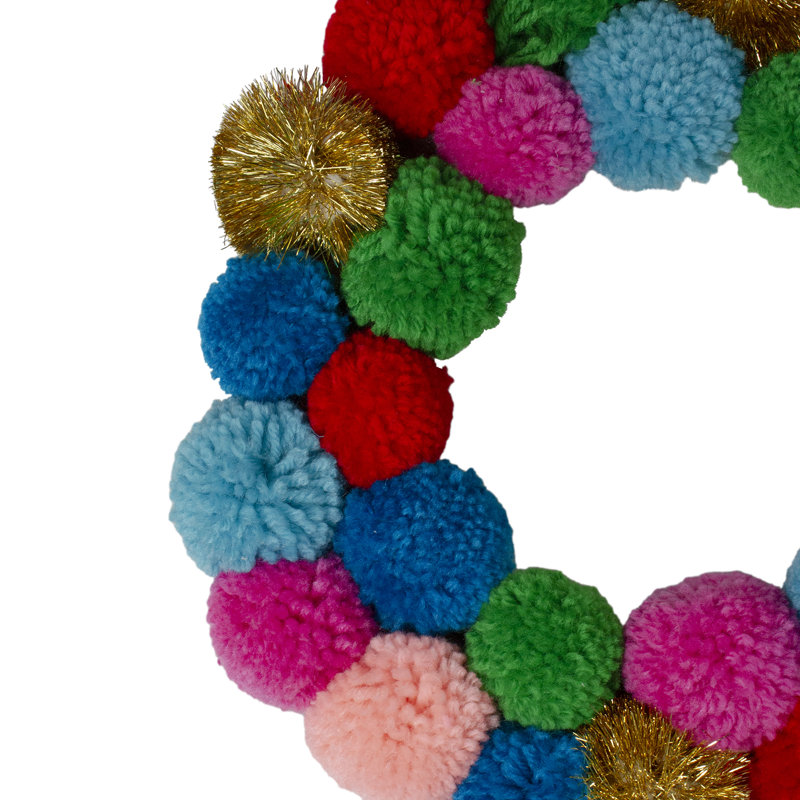 Faux Cotton 11.5'' Wreath