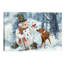 Woodland Snowman - Painting on Canvas-454049315-475842530