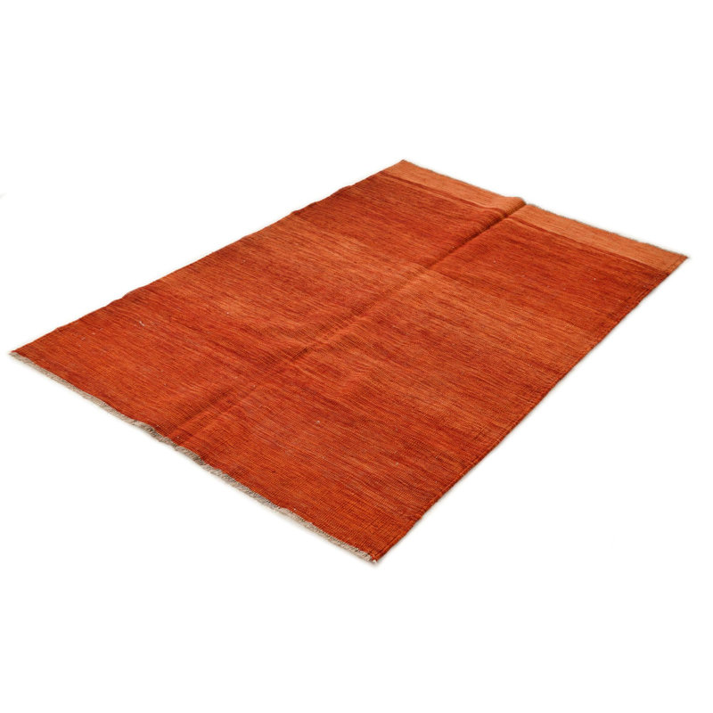 Tapis orange 4 x 6 Pinkerton