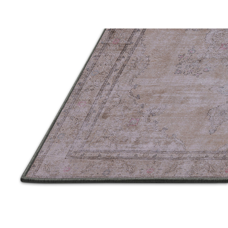 Tapis oriental brun Sachiko, Tapis de couloir 2 pi x 5 pi