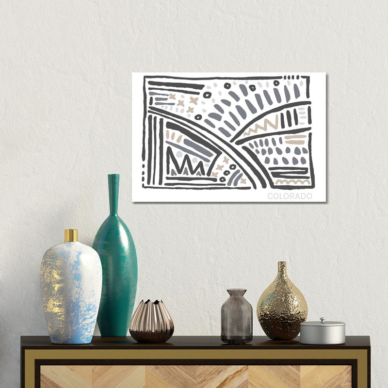 Colorado 1 Piece Wall Art on Canvas, 30.48cm H x 45.72cm W
