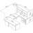 Office 500 U-Shaped Executive Desk-60405083