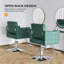 Fauteuil de salon pivotant en similicuir Bertillo