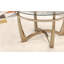 Table basse en verre transparent Orlando II (table basse seulement)