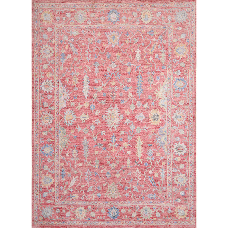 Hand Knotted Wool Oriental Area Rug