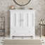Meuble-lavabo en bois massif avec séparateur de tablette de lavabo en céramique-1357098452