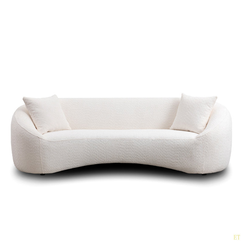 Canapé 93,31 po Minimalist Curved