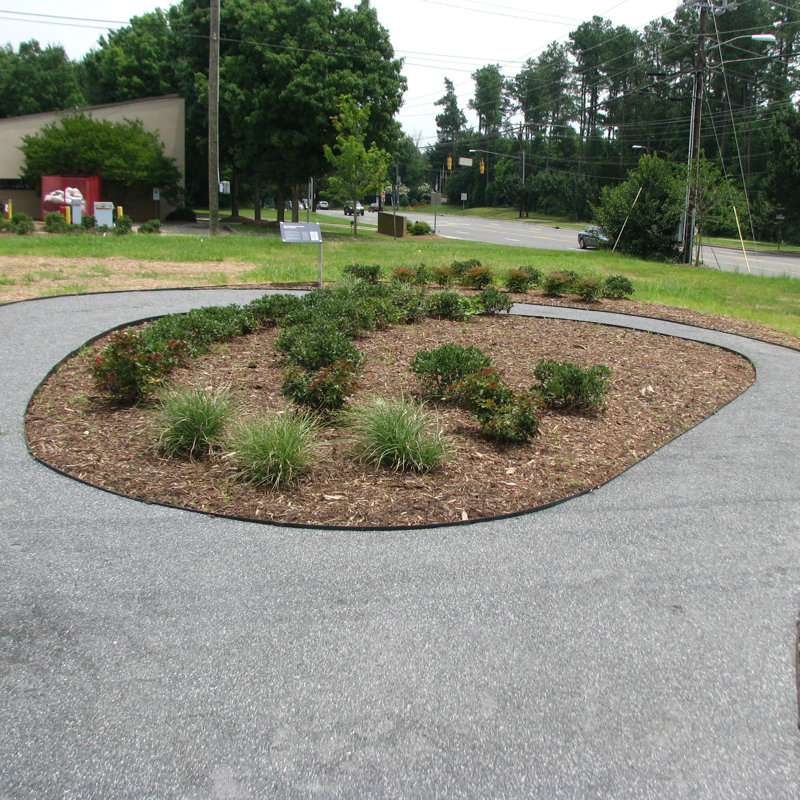 5.3'' H x 240'' W Composite Lawn Edging, Brown