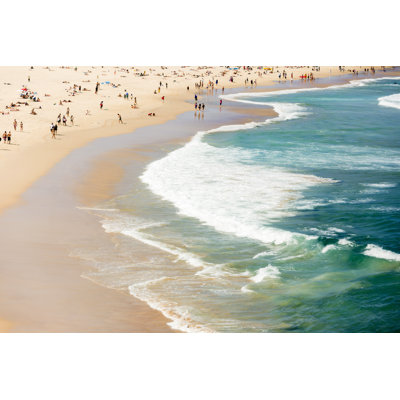 Summer At The Beach by Imamember - Wrapped Canvas Print