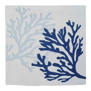 Housse de coussin carré en mélange de polyester et de polyester Jeromie (Ensemble de 2)