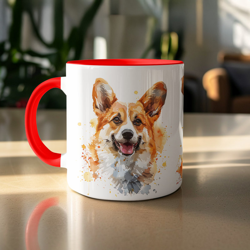 Mug, Red, 2