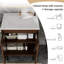 Meuble-lavabo de 24 po, installation double, panneau multicouche, lavabo en céramique, grande capacité de rangement, options d'installation modernes, construction, surface facile à nettoyer