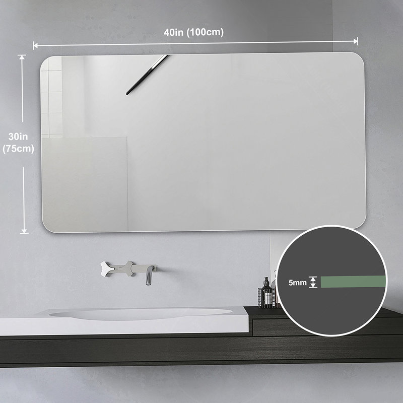 Horizontal Rectangle Mirror
