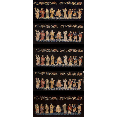 Tapis de couloir Art Deco