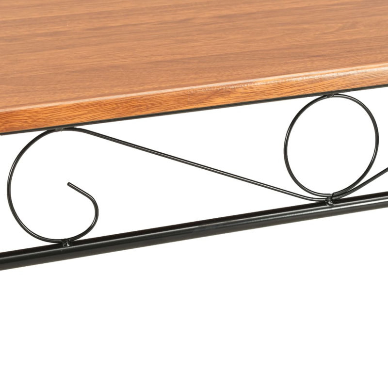 Bishop Metal Base Dining Table
