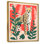 Tigre tapi dans la forêt, Illustration rétro - tigre, art mural