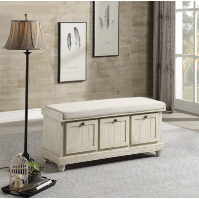 Meuble de rangement en bois massif 1pc