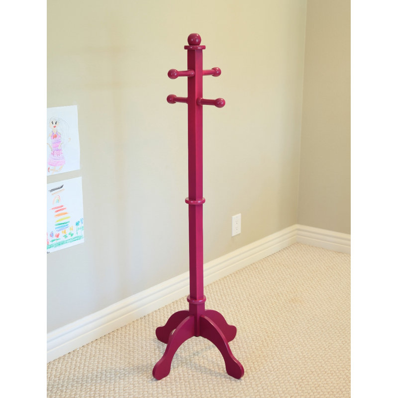 Waterbury Freestanding Coat Rack, Purple