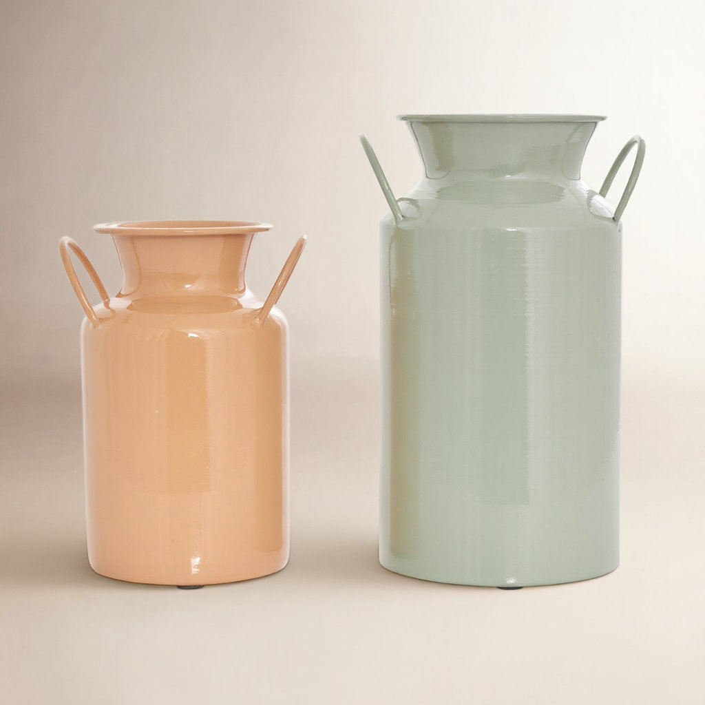 Hays Table Vase, Pink/Blue, Medium