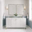 Ensemble de meuble-lavabo double 60 po Chicago-86455833-101285422-101285424