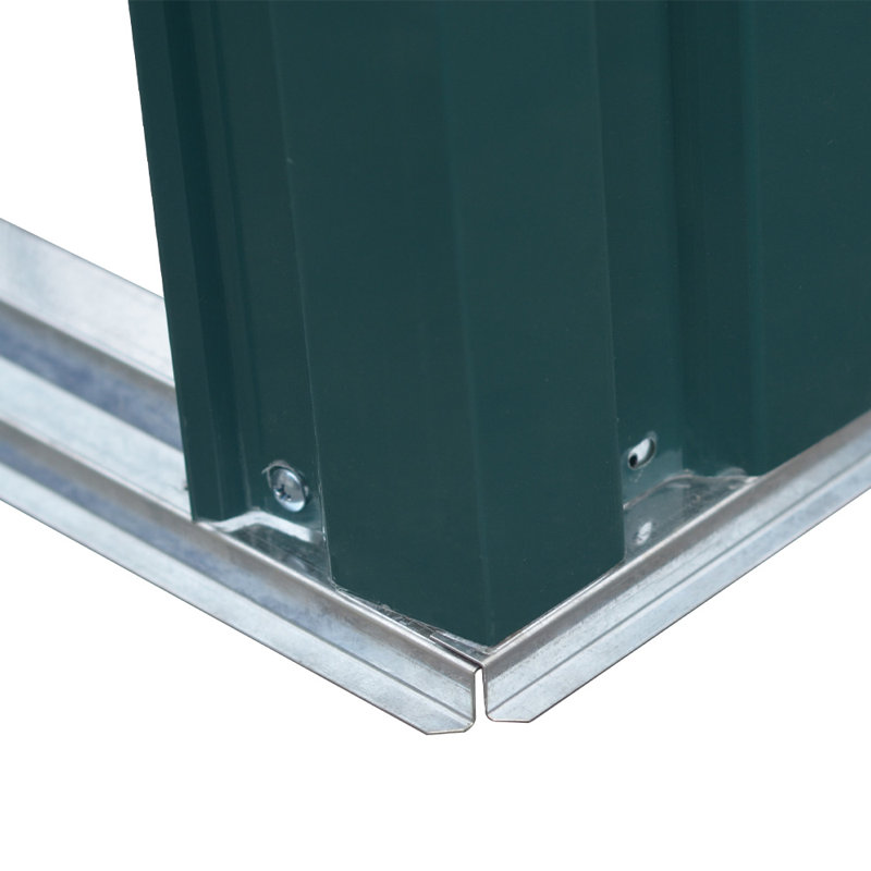 240cm W x 86cm D Metal Log Store