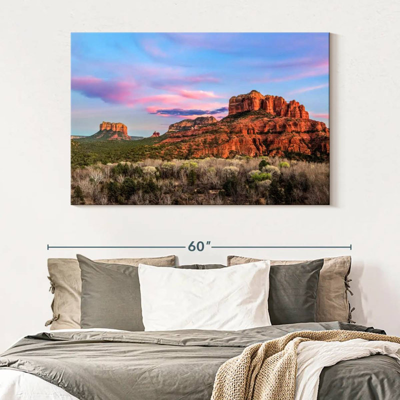 Alvord Sedona Rock Formations, H 34 po x l 51 po