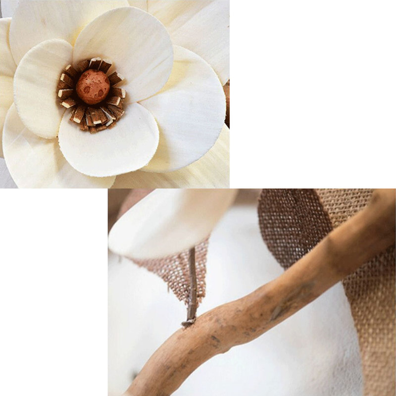 Creative floral wall decor