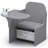 MySize Chair Desk With Storage Bin-49686096