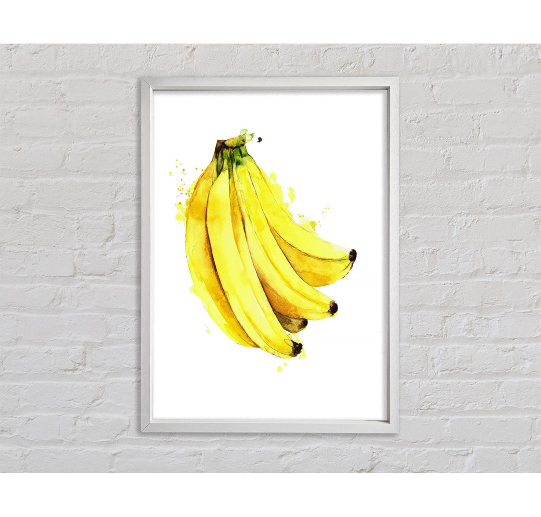 Bunch Of Bananas - Einzelner Bilderrahmen Kunstdrucke auf Leinwand