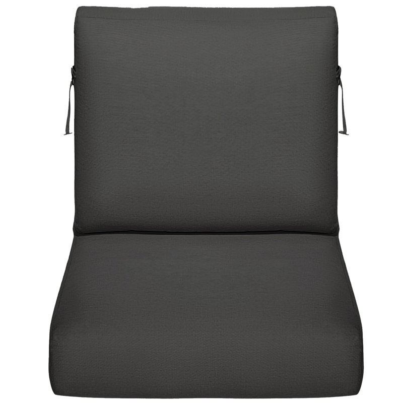 Outdoor 6.5'' Seat / Back Cushion, Dark Gray