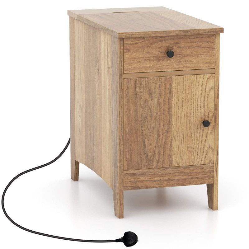 Asfiya End Table, Natural 