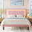  Modern Upholstered Platform Bed with Adjustable Headboard,Velvet Finish,Wide LED Lighted Headboard,No Box Spring Needed,Full Size-29259266-29259294