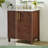 Keiera 30" Single Bathroom Vanity with Engineered Stone Top-698926618
