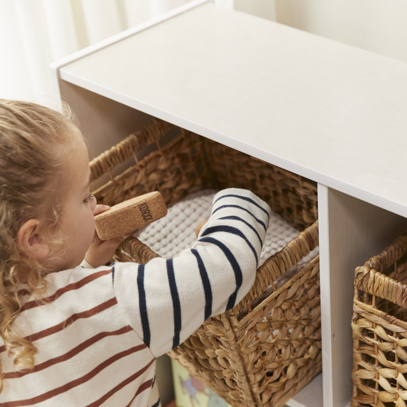 Armoire de rangement ECR4Kids Streamline, L 36 po x P 12 po x H 30 po, White Wash