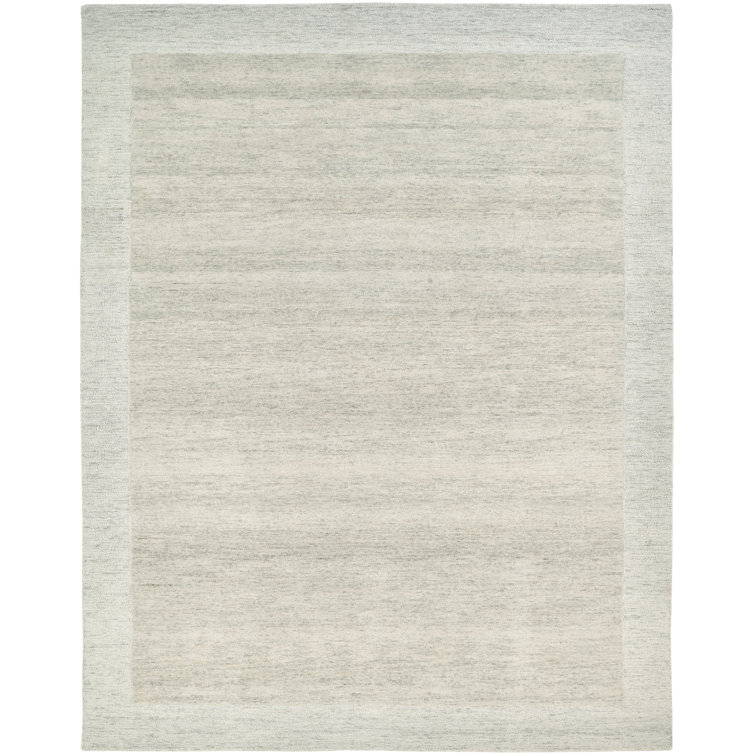 Freeman Wool Area Rug in Ivory/Beige