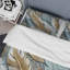 Ensemble de housse de couette en microfibre / polyester Gold Gilded Feathers-851418059